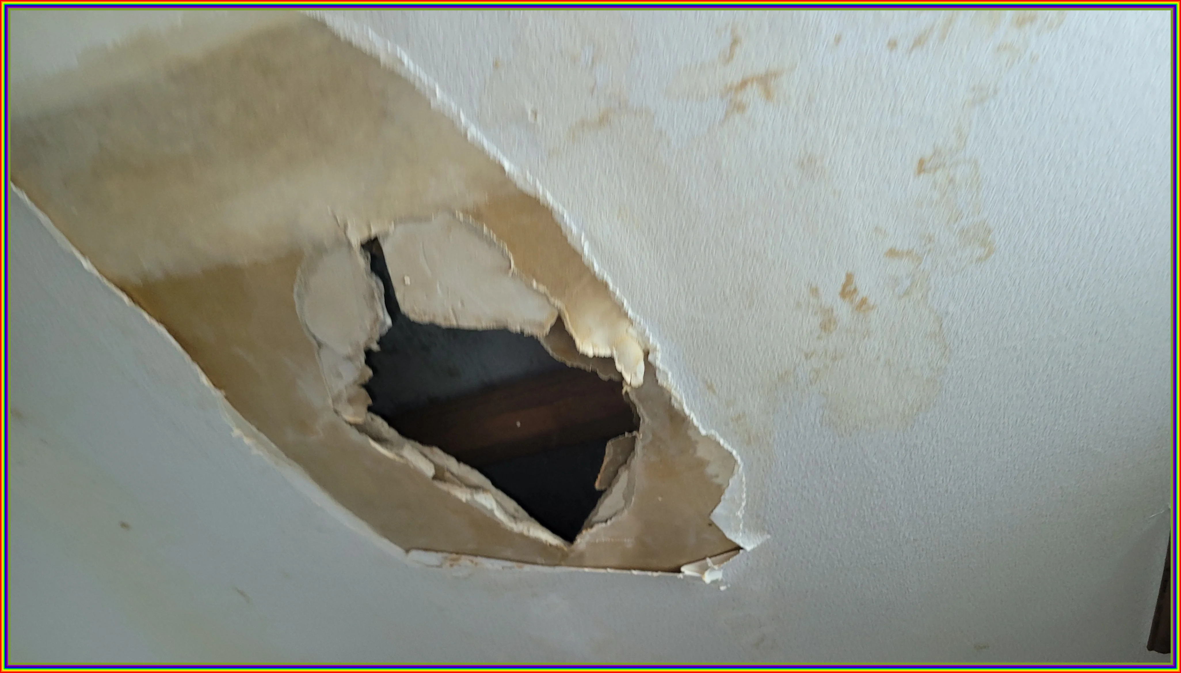 누수 현장 이미지