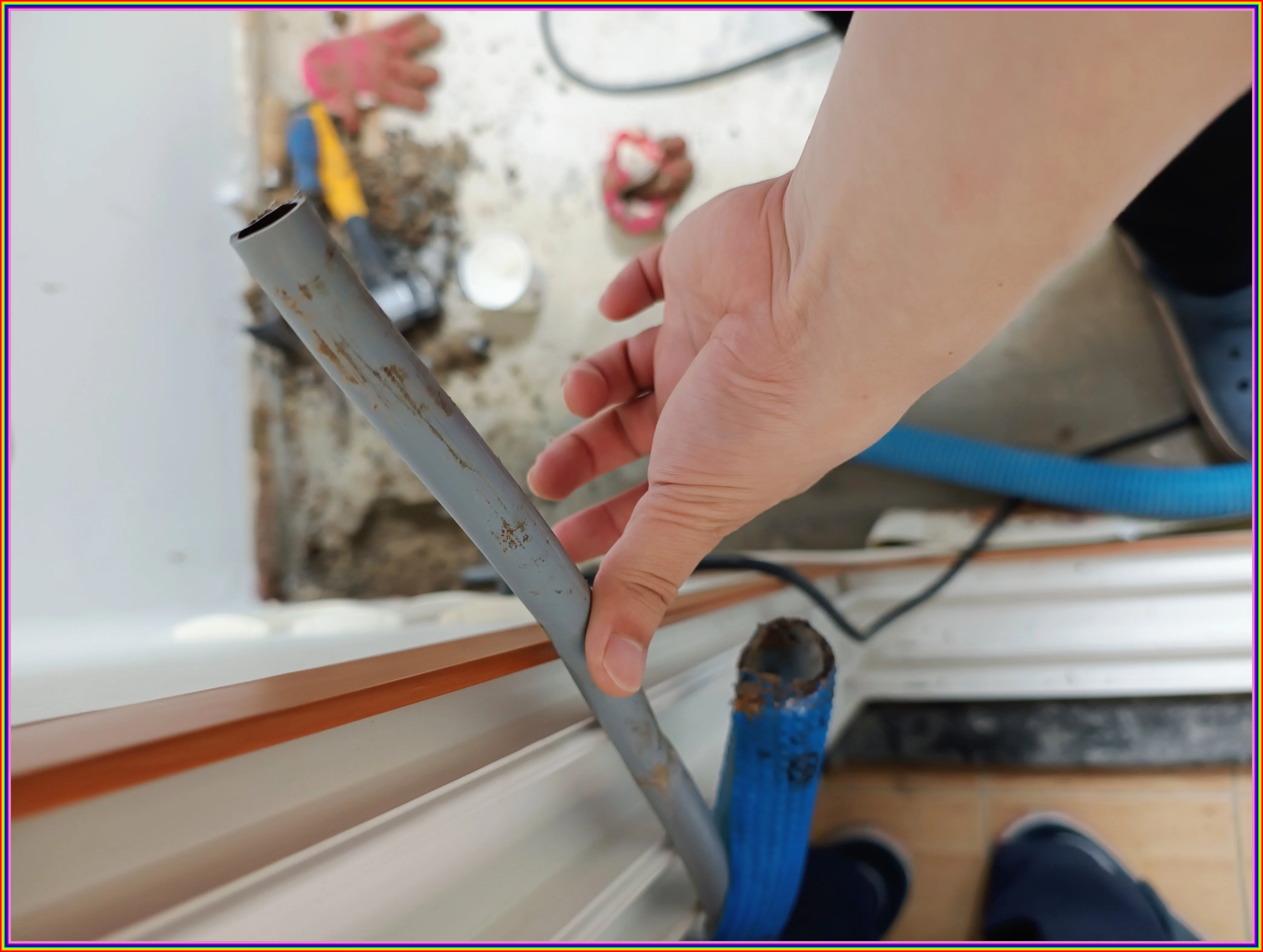 누수 현장 이미지