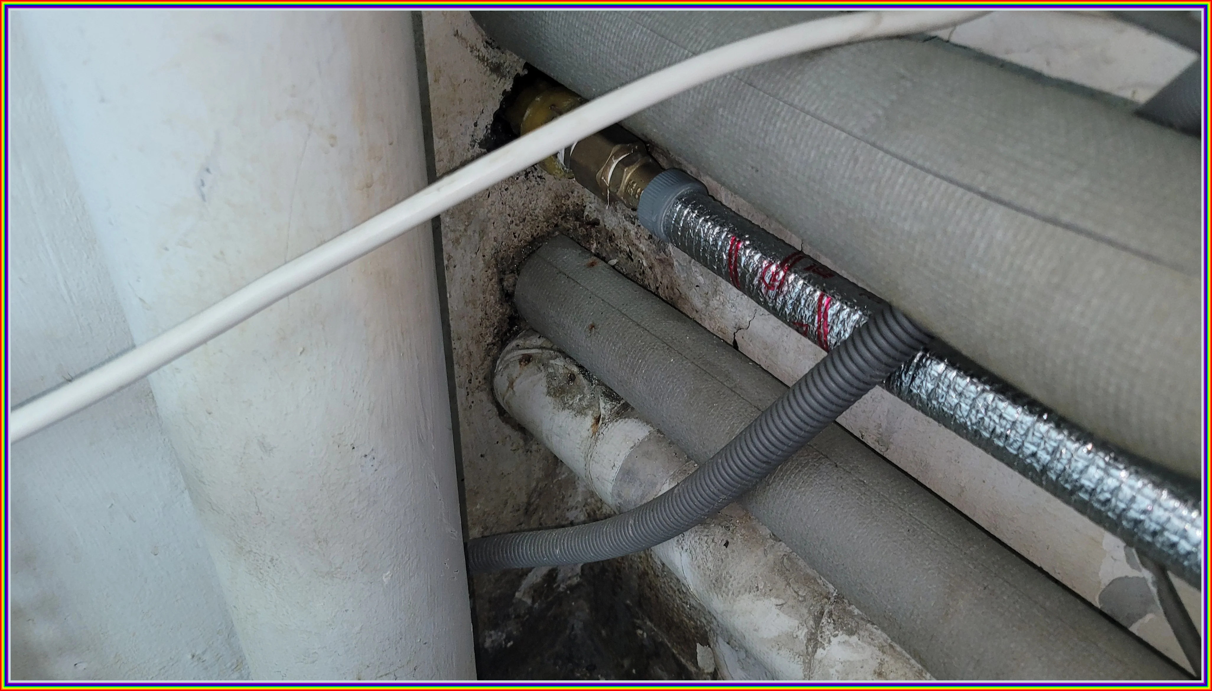 누수 현장 이미지